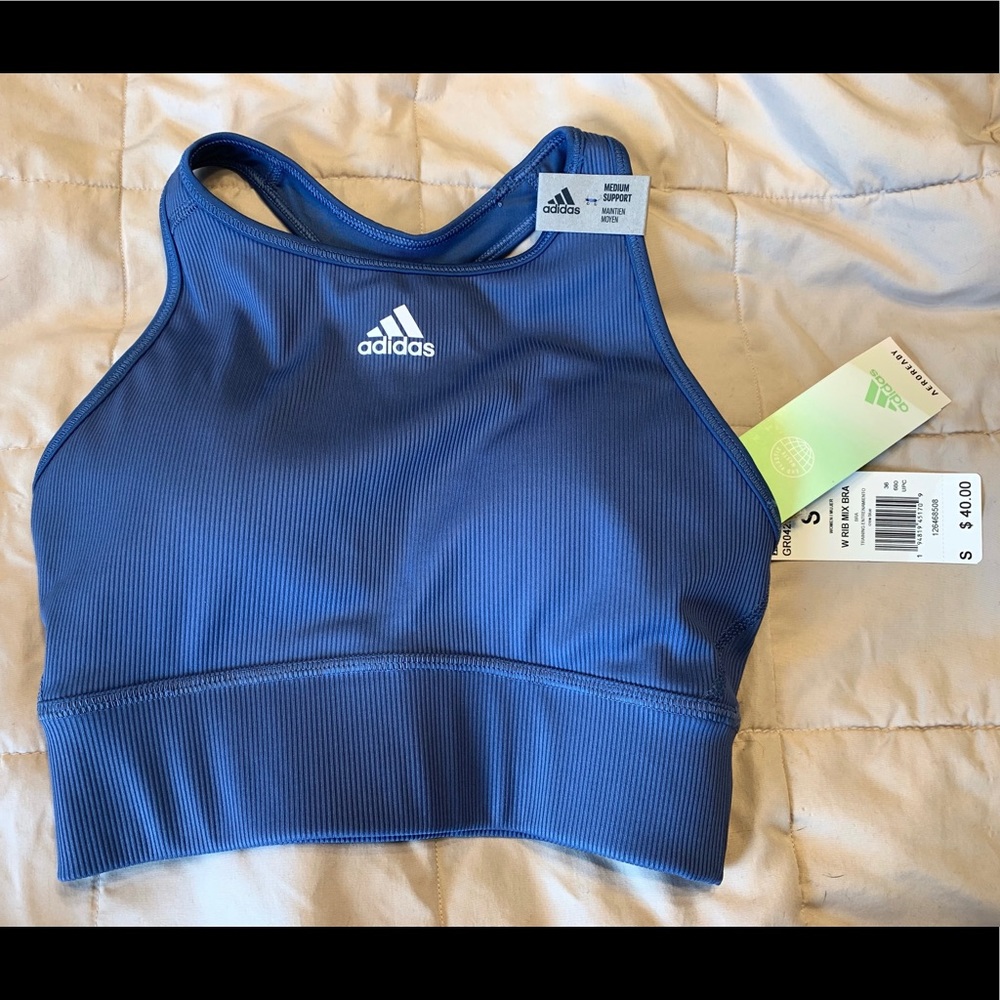 Adidas high neck sports bra